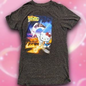 Back to the Future Hello Kitty T-shirt from Universal Studios 🎞